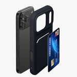Laptop, Telefoane si Tablete - Telefoane mobile si accesorii - Accesorii Telefoane - Huse telefoane - Husa Kwmobile pentru iPhone 17 Pro, incarcare wireless, silicon, albastru - Infinity.ro