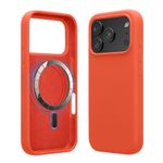 Laptop, Telefoane si Tablete - Telefoane mobile si accesorii - Accesorii Telefoane - Huse telefoane - Husa Kwmobile pentru iPhone 17 Pro, compatibilitate MagSafe, silicon, roz - Infinity.ro