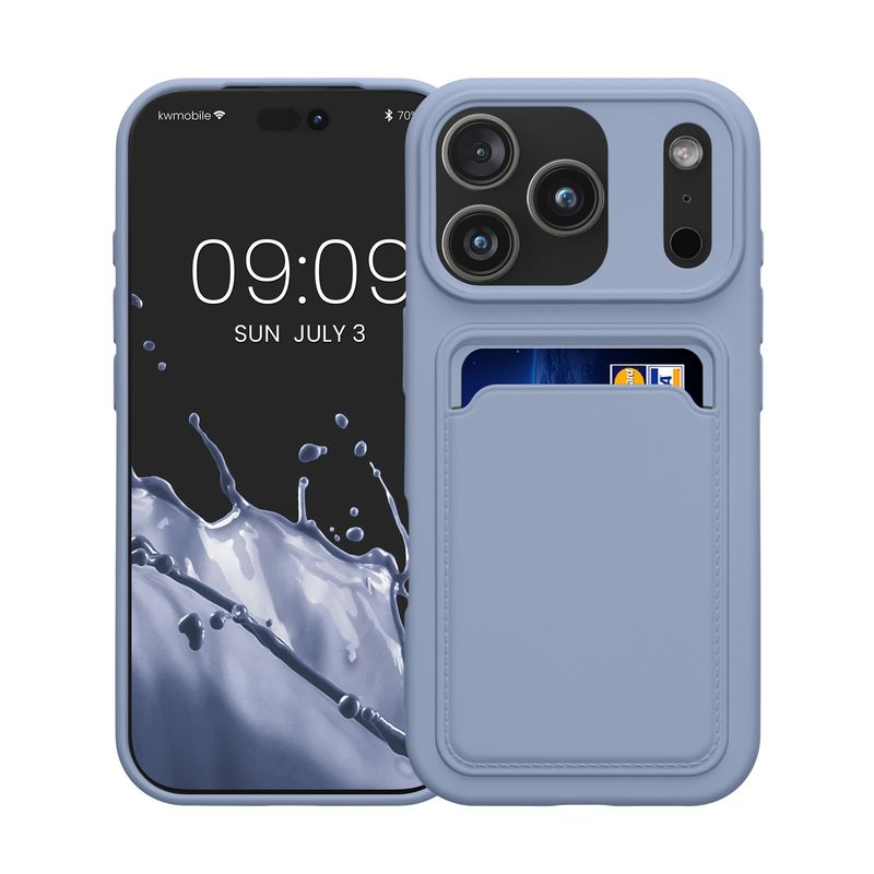 Laptop, Telefoane si Tablete - Telefoane mobile si accesorii - Accesorii Telefoane - Huse telefoane - Husa Kwmobile pentru iPhone 17 Pro, incarcare wireless, silicon, mov - Infinity.ro