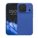 Laptop, Telefoane si Tablete - Telefoane mobile si accesorii - Accesorii Telefoane - Huse telefoane - Husa Kwmobile pentru iPhone 17 Pro, protectie la socuri, silicon, albastru - Infinity.ro