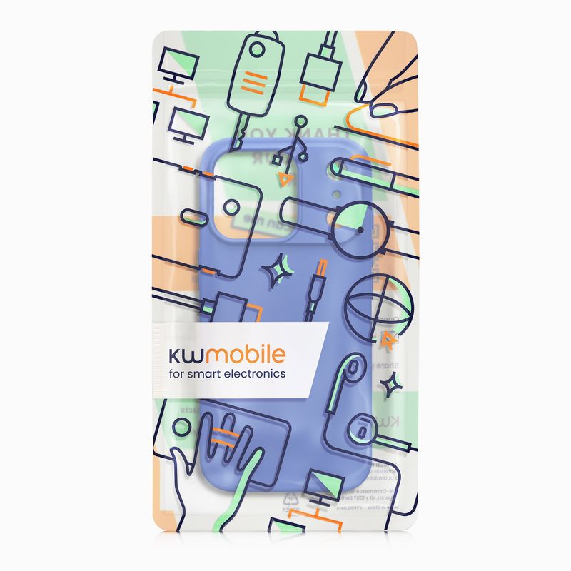 Laptop, Telefoane si Tablete - Telefoane mobile si accesorii - Accesorii Telefoane - Huse telefoane - Husa Kwmobile pentru iPhone 17 Pro, protectie la socuri, silicon, albastru - Infinity.ro