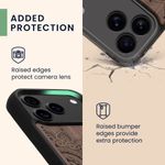 Laptop, Telefoane si Tablete - Telefoane mobile si accesorii - Accesorii Telefoane - Huse telefoane - Husa Kwmobile pentru iPhone 17 Pro, protectie la socuri, protectie la zgarieturi, lemn, TPU, maro - Infinity.ro