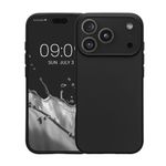 Laptop, Telefoane si Tablete - Telefoane mobile si accesorii - Accesorii Telefoane - Huse telefoane - Husa Kwmobile pentru iPhone 17 Pro, protectie la socuri, silicon, negru - Infinity.ro