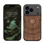 Laptop, Telefoane si Tablete - Telefoane mobile si accesorii - Accesorii Telefoane - Huse telefoane - Husa Kwmobile pentru iPhone 17 Pro, protectie la zgarieturi, lemn, TPU, maro - Infinity.ro