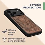 Laptop, Telefoane si Tablete - Telefoane mobile si accesorii - Accesorii Telefoane - Huse telefoane - Husa Kwmobile pentru iPhone 17 Pro, protectie la zgarieturi, lemn, TPU, maro - Infinity.ro