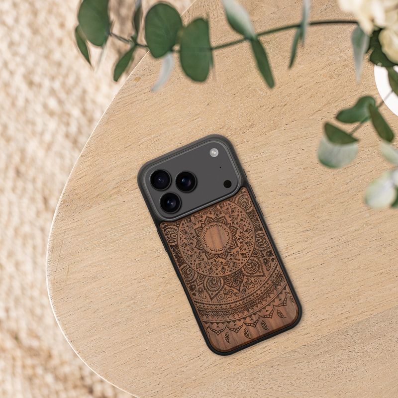 Laptop, Telefoane si Tablete - Telefoane mobile si accesorii - Accesorii Telefoane - Huse telefoane - Husa Kwmobile pentru iPhone 17 Pro, protectie la zgarieturi, lemn, TPU, maro - Infinity.ro