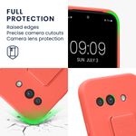 Laptop, Telefoane si Tablete - Telefoane mobile si accesorii - Accesorii Telefoane - Huse telefoane - Husa Kwmobile pentru Google Pixel 9a, functie stand, silicon, coral - Infinity.ro