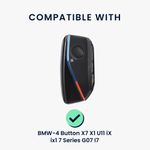 Auto si Moto - Electronice auto - Accesorii electronice auto - Carcasa cheie auto Kwmobile pentru BMW X7 M Sport, X7 xDrive40d M Sport (2023), 223i M Sport Active Tourer, TPU, negru - Infinity.ro