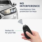 Auto si Moto - Electronice auto - Accesorii electronice auto - Husa pentru cheie auto Kwmobile pentru Nissan 3-Tasten 2025 N7 N7Pro N7max Autoschlussel, anti-alunecare, TPU, negru - Infinity.ro