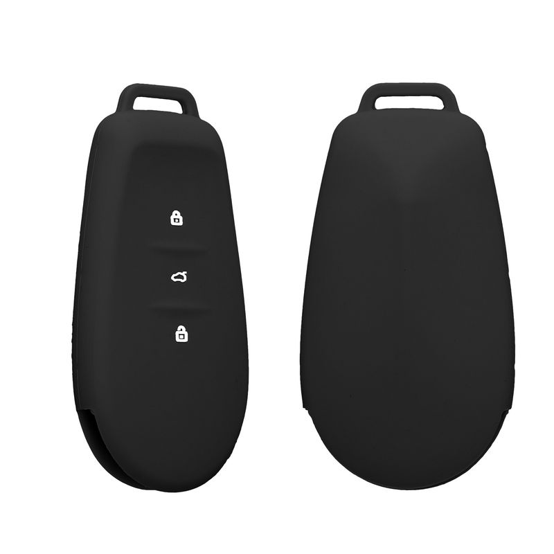 Auto si Moto - Electronice auto - Accesorii electronice auto - Husa pentru cheie auto Kwmobile pentru Nissan 3-Tasten 2025 N7 N7Pro N7max Autoschlussel, anti-alunecare, TPU, negru - Infinity.ro