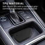 Auto si Moto - Electronice auto - Accesorii electronice auto - Carcasa cheie auto Kwmobile pentru VW, SEAT Golf 8 (inclusiv GTE, GTI), ID.3, ID.4, ID.5, anti-alunecare, TPU, gri - Infinity.ro