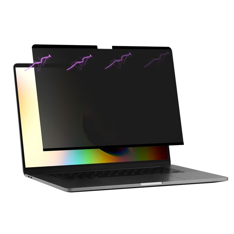 Laptop, Telefoane si Tablete - Laptopuri si accesorii - Piese laptop - Folii protectie si autocolante laptop - Folie de protectie Kwmobile pentru Apple MacBook Pro 16 inch (2019) A2141, antireflex, PET, negru - Infinity.ro