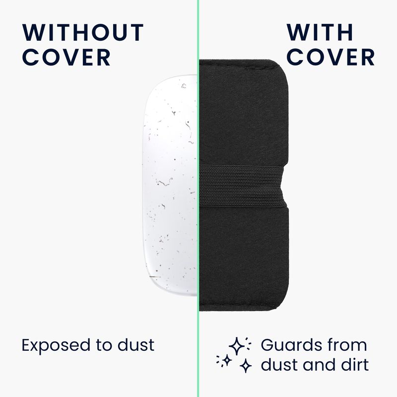Laptop, Telefoane si Tablete - Laptopuri si accesorii - Piese laptop - Folii protectie si autocolante laptop - Folie palm rest Kwmobile pentru Apple, Logitech Magic Mouse 1, Magic Mouse 2, Logitech Pebble Wireless, fetru, negru - Infinity.ro