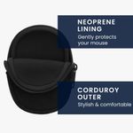 Laptop, Telefoane si Tablete - Laptopuri si accesorii - Piese laptop - Folii protectie si autocolante laptop - Folie pentru palm rest Kwmobile pentru Logitech POP Mouse, protectie la socuri, neopren, negru - Infinity.ro