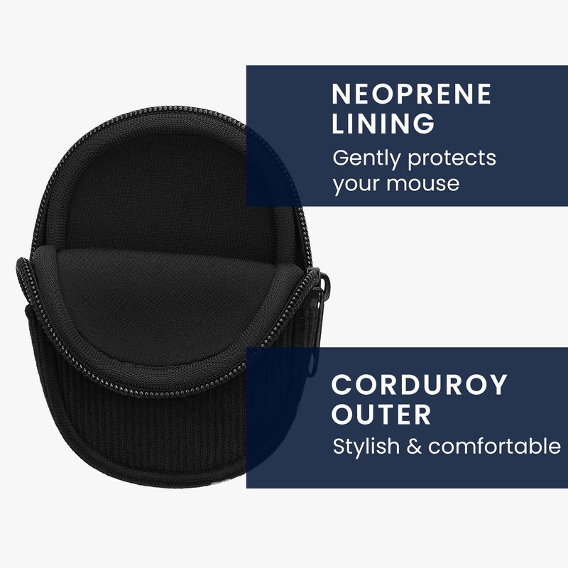 Laptop, Telefoane si Tablete - Laptopuri si accesorii - Piese laptop - Folii protectie si autocolante laptop - Folie pentru palm rest Kwmobile pentru Logitech POP Mouse, protectie la socuri, neopren, negru - Infinity.ro