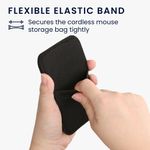Laptop, Telefoane si Tablete - Laptopuri si accesorii - Piese laptop - Folii protectie si autocolante laptop - Folie palm rest Kwmobile pentru Apple, Logitech Magic Mouse 1, Magic Mouse 2, Logitech Pebble Wireless, fetru, negru - Infinity.ro