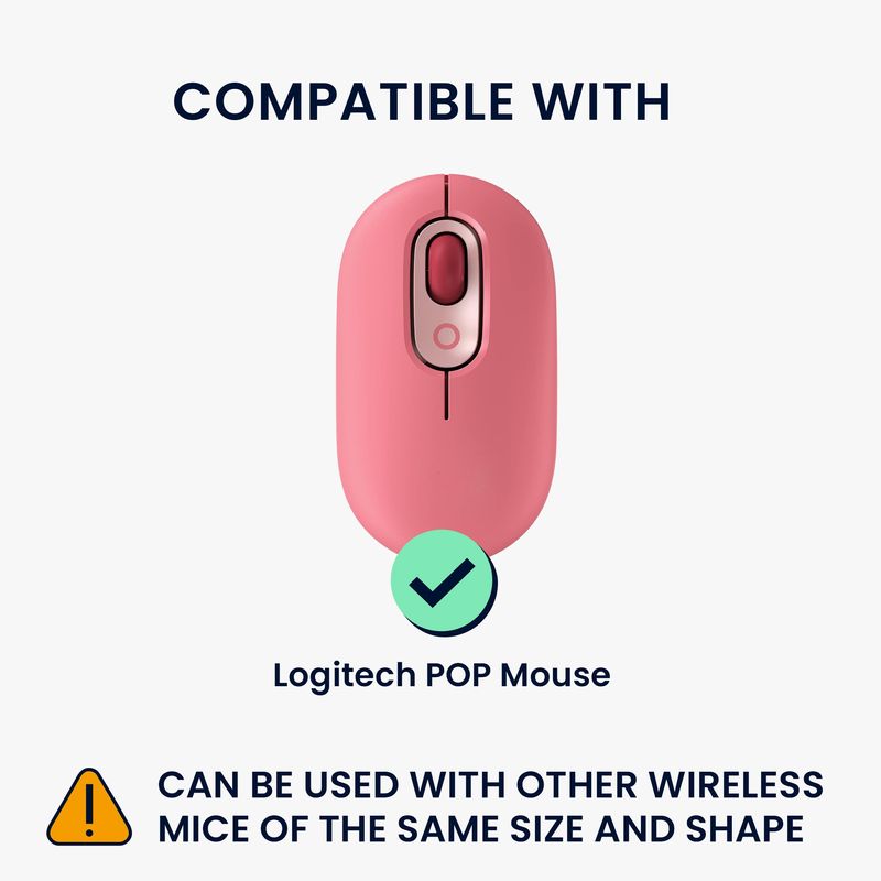 Laptop, Telefoane si Tablete - Laptopuri si accesorii - Piese laptop - Folii protectie si autocolante laptop - Folie pentru palm rest Kwmobile pentru Logitech POP Mouse, protectie la socuri, neopren, negru - Infinity.ro
