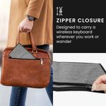 Laptop, Telefoane si Tablete - Laptopuri si accesorii - Piese laptop - Folii protectie si autocolante laptop - Husa tastatura Kwmobile pentru Logitech G213 Prodigy Gaming, in (panza), gri, anti-alunecare, inchidere cu fermoar - Infinity.ro
