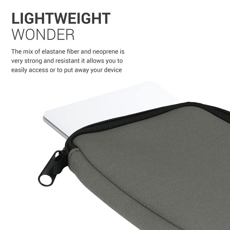 Laptop, Telefoane si Tablete - Laptopuri si accesorii - Piese laptop - Folii protectie si autocolante laptop - Husa protectie Kwmobile pentru Apple Magic Trackpad, neopren, gri, protectie la socuri si apa - Infinity.ro