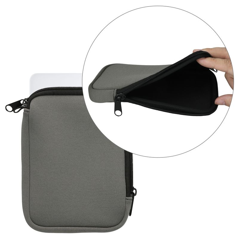 Laptop, Telefoane si Tablete - Laptopuri si accesorii - Piese laptop - Folii protectie si autocolante laptop - Husa protectie Kwmobile pentru Apple Magic Trackpad, neopren, gri, protectie la socuri si apa - Infinity.ro