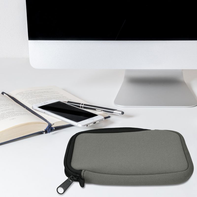 Laptop, Telefoane si Tablete - Laptopuri si accesorii - Piese laptop - Folii protectie si autocolante laptop - Husa protectie Kwmobile pentru Apple Magic Trackpad, neopren, gri, protectie la socuri si apa - Infinity.ro