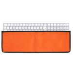 Laptop, Telefoane si Tablete - Laptopuri si accesorii - Piese laptop - Folii protectie si autocolante laptop - Husa tastatura Kwmobile pentru Apple Magic Keyboard with Numeric Keypad, in (panza), portocaliu, anti-alunecare - Infinity.ro