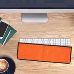 Laptop, Telefoane si Tablete - Laptopuri si accesorii - Piese laptop - Folii protectie si autocolante laptop - Husa tastatura Kwmobile pentru Apple Magic Keyboard with Numeric Keypad, in (panza), portocaliu, anti-alunecare - Infinity.ro