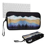 Laptop, Telefoane si Tablete - Laptopuri si accesorii - Piese laptop - Folii protectie si autocolante laptop - Husa tastatura Kwmobile pentru Apple Magic Keyboard, neopren, multicolor, curea de mana, protectie la socuri - Infinity.ro