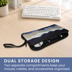 Laptop, Telefoane si Tablete - Laptopuri si accesorii - Piese laptop - Folii protectie si autocolante laptop - Husa tastatura Kwmobile pentru Apple Magic Keyboard, neopren, multicolor, curea de mana, protectie la socuri - Infinity.ro
