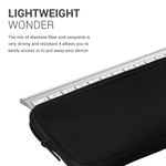 Laptop, Telefoane si Tablete - Laptopuri si accesorii - Piese laptop - Folii protectie si autocolante laptop - Husa tastatura Kwmobile pentru iClever GK03 Wireless, neopren, negru, protectie la socuri si apa - Infinity.ro