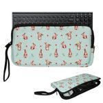 Laptop, Telefoane si Tablete - Laptopuri si accesorii - Piese laptop - Folii protectie si autocolante laptop - Husa tastatura Kwmobile pentru iClever BK10 Wireless, neopren, multicolor, curea de mana, protectie la socuri - Infinity.ro