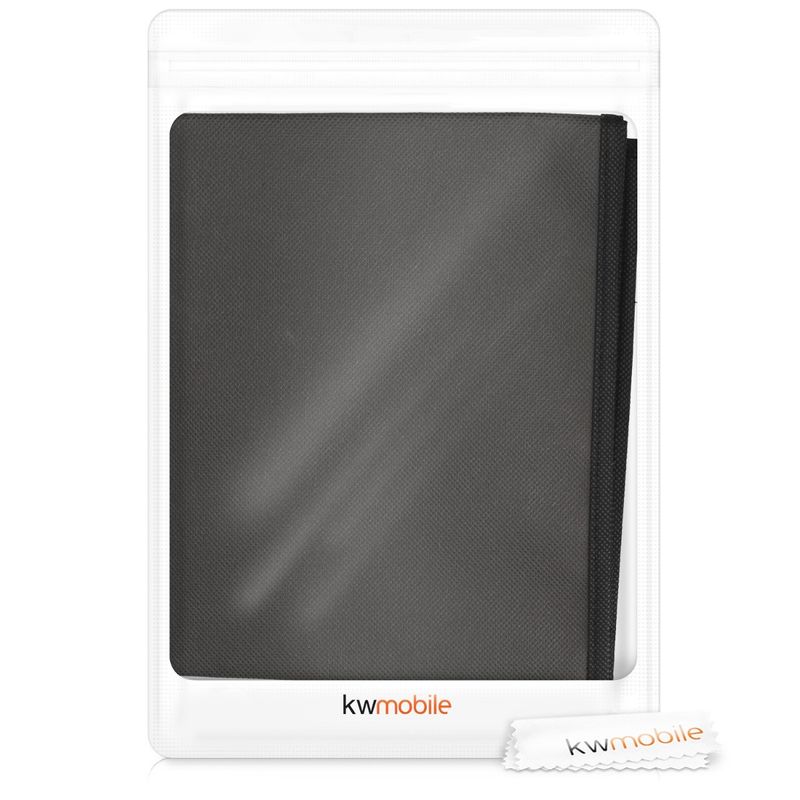 Laptop, Telefoane si Tablete - Laptopuri si accesorii - Piese laptop - Folii protectie si autocolante laptop - Husa tastatura Kwmobile pentru Logitech MK270 Wireless, textil, gri, protectie la praf si zgarieturi - Infinity.ro