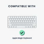 Laptop, Telefoane si Tablete - Laptopuri si accesorii - Piese laptop - Folii protectie si autocolante laptop - Husa tastatura Kwmobile pentru Apple Magic Keyboard, in (panza), portocaliu, anti-alunecare, inchidere cu fermoar - Infinity.ro