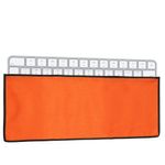 Laptop, Telefoane si Tablete - Laptopuri si accesorii - Piese laptop - Folii protectie si autocolante laptop - Husa tastatura Kwmobile pentru Apple Magic Keyboard, in (panza), portocaliu, anti-alunecare, inchidere cu fermoar - Infinity.ro