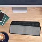 Laptop, Telefoane si Tablete - Laptopuri si accesorii - Piese laptop - Folii protectie si autocolante laptop - Husa tastatura Kwmobile pentru Logitech MX Keys Wireless, in (panza), gri, anti-alunecare, inchidere cu fermoar - Infinity.ro