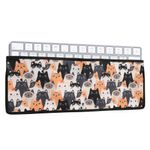 Laptop, Telefoane si Tablete - Laptopuri si accesorii - Piese laptop - Folii protectie si autocolante laptop - Protectie tastatura Kwmobile pentru Apple Magic Keyboard, in (panza), multicolor, protectie la praf si zgarieturi - Infinity.ro