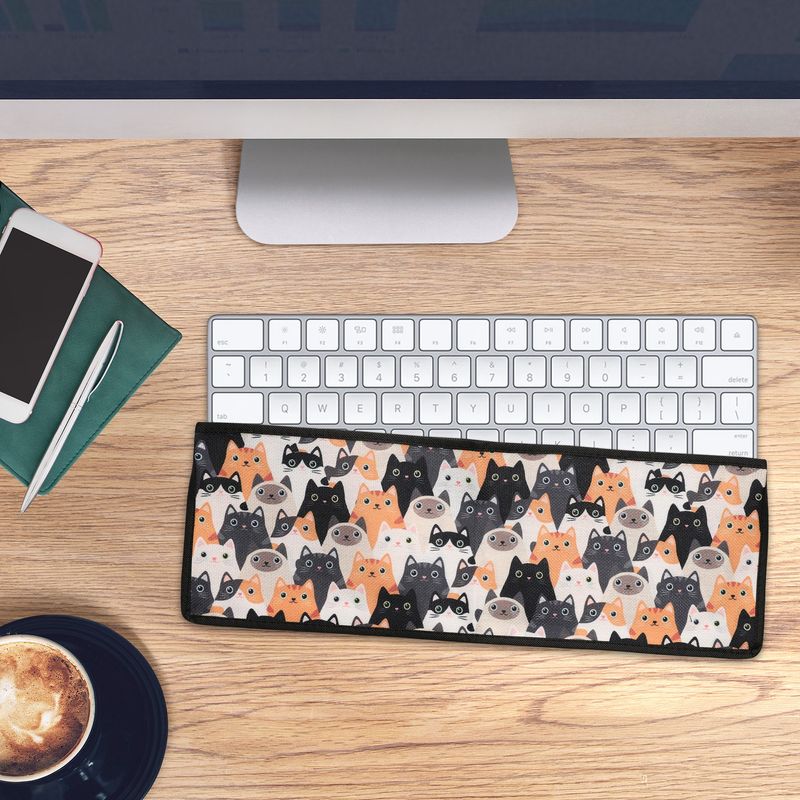Laptop, Telefoane si Tablete - Laptopuri si accesorii - Piese laptop - Folii protectie si autocolante laptop - Protectie tastatura Kwmobile pentru Apple Magic Keyboard, in (panza), multicolor, protectie la praf si zgarieturi - Infinity.ro
