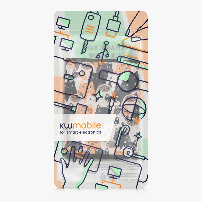Laptop, Telefoane si Tablete - Laptopuri si accesorii - Piese laptop - Folii protectie si autocolante laptop - Protectie tastatura Kwmobile, in (panza), multicolor, protectie la praf si zgarieturi - Infinity.ro