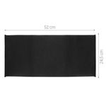 Laptop, Telefoane si Tablete - Laptopuri si accesorii - Piese laptop - Folii protectie si autocolante laptop - Husa tastatura Kwmobile universala, textil, negru, protectie la praf si zgarieturi - Infinity.ro