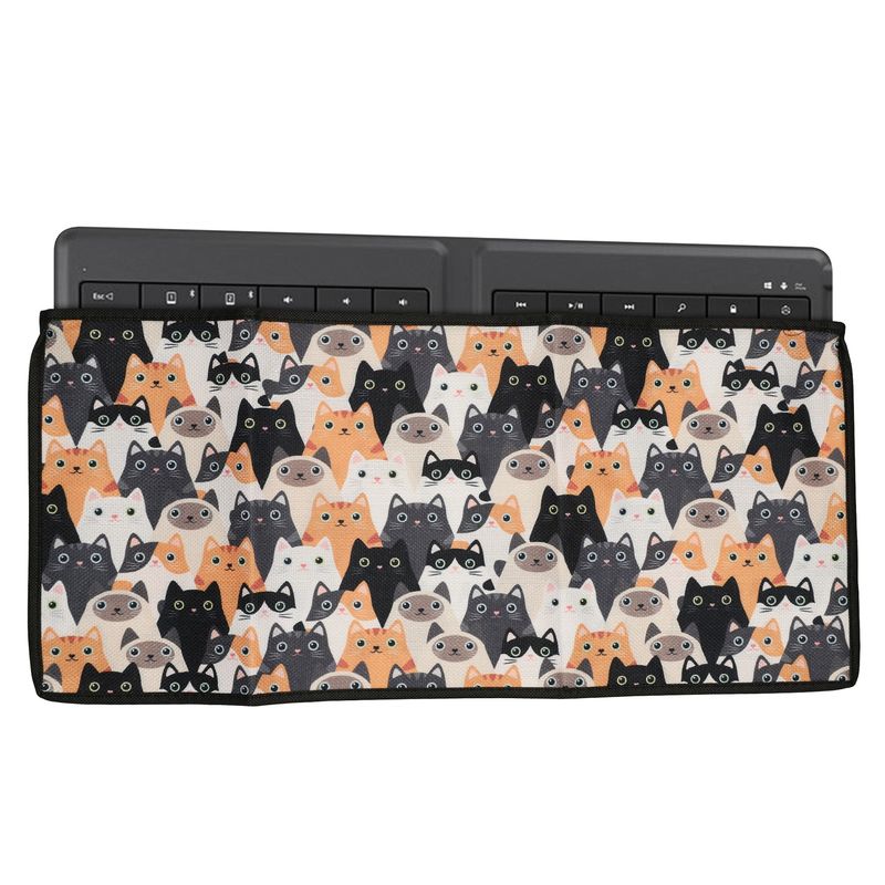 Laptop, Telefoane si Tablete - Laptopuri si accesorii - Piese laptop - Folii protectie si autocolante laptop - Protectie tastatura Kwmobile, in (panza), multicolor, protectie la praf si zgarieturi - Infinity.ro