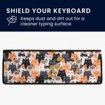 Laptop, Telefoane si Tablete - Laptopuri si accesorii - Piese laptop - Folii protectie si autocolante laptop - Protectie tastatura Kwmobile pentru Apple Magic Keyboard, in (panza), multicolor, protectie la praf si zgarieturi - Infinity.ro