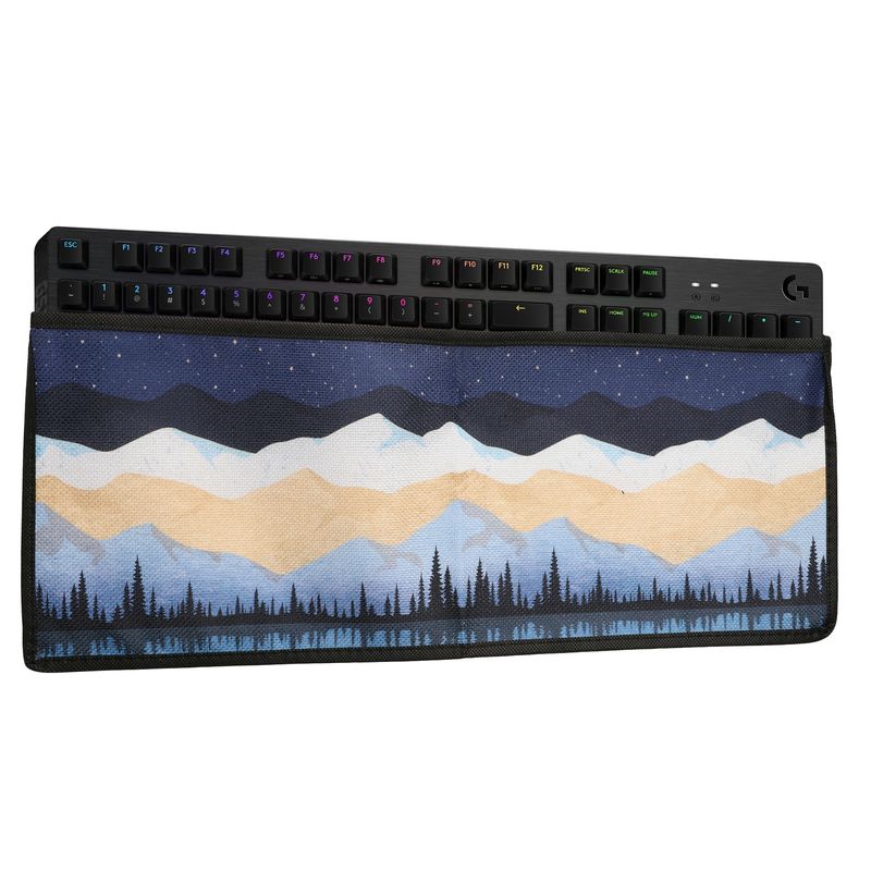 Laptop, Telefoane si Tablete - Laptopuri si accesorii - Piese laptop - Folii protectie si autocolante laptop - Protectie tastatura Kwmobile pentru Logitech G512/G513 Carbon, in (panza), multicolor, protectie la praf si zgarieturi - Infinity.ro
