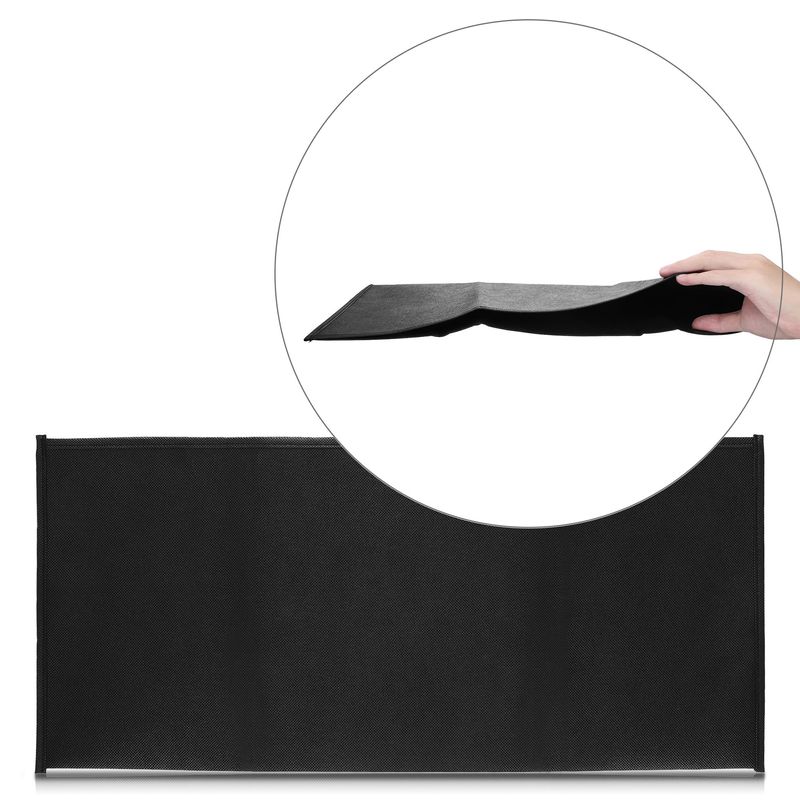 Laptop, Telefoane si Tablete - Laptopuri si accesorii - Piese laptop - Folii protectie si autocolante laptop - Husa tastatura Kwmobile universala, textil, negru, protectie la praf si zgarieturi - Infinity.ro
