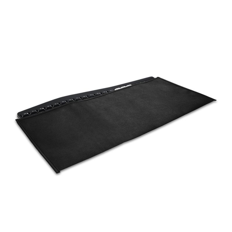 Laptop, Telefoane si Tablete - Laptopuri si accesorii - Piese laptop - Folii protectie si autocolante laptop - Husa tastatura Kwmobile universala, textil, negru, protectie la praf si zgarieturi - Infinity.ro