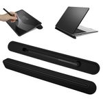 Laptop, Telefoane si Tablete - Laptopuri si accesorii - Piese laptop - Folii protectie si autocolante laptop - Stand universal Kwmobile pentru laptop, monitor portabil si tableta, reglabil, plastic, negru - Infinity.ro