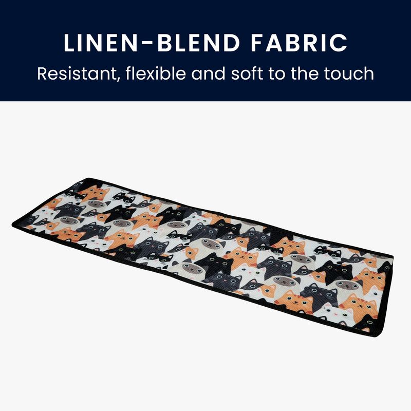 Laptop, Telefoane si Tablete - Laptopuri si accesorii - Piese laptop - Folii protectie si autocolante laptop - Protectie tastatura Kwmobile pentru Logitech MK270 Wireless, in (panza), multicolor, protectie la praf si zgarieturi - Infinity.ro