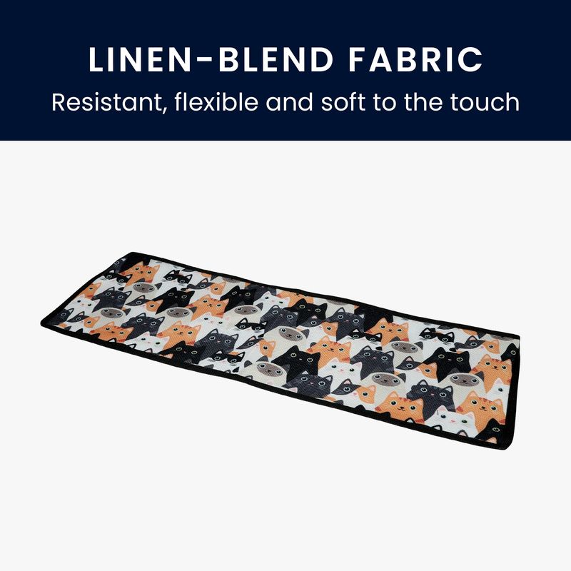 Laptop, Telefoane si Tablete - Laptopuri si accesorii - Piese laptop - Folii protectie si autocolante laptop - Protectie tastatura Kwmobile pentru Logitech MX Keys Wireless, in (panza), multicolor, protectie la praf si zgarieturi - Infinity.ro