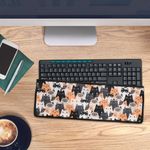 Laptop, Telefoane si Tablete - Laptopuri si accesorii - Piese laptop - Folii protectie si autocolante laptop - Protectie tastatura Kwmobile pentru Logitech MK270 Wireless, in (panza), multicolor, protectie la praf si zgarieturi - Infinity.ro