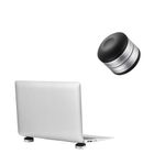 Laptop, Telefoane si Tablete - Laptopuri si accesorii - Piese laptop - Folii protectie si autocolante laptop - Stand universal Kwmobile, reglabil, protectie la supraincalzire, silicon, negru si argintiu - Infinity.ro