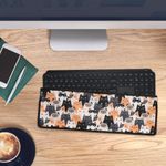 Laptop, Telefoane si Tablete - Laptopuri si accesorii - Piese laptop - Folii protectie si autocolante laptop - Protectie tastatura Kwmobile pentru Logitech MX Keys Wireless, in (panza), multicolor, protectie la praf si zgarieturi - Infinity.ro